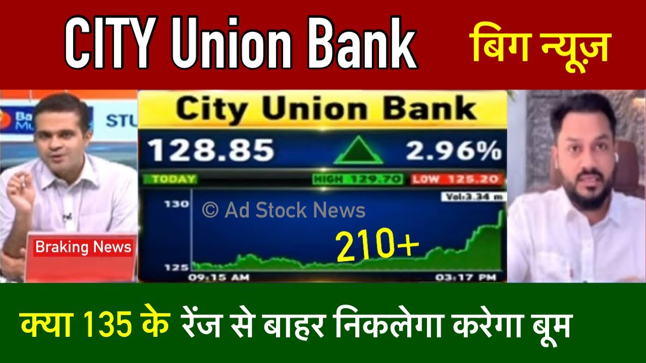 City Union Bank share news today City Union Bank share latest news Price targets YouTube