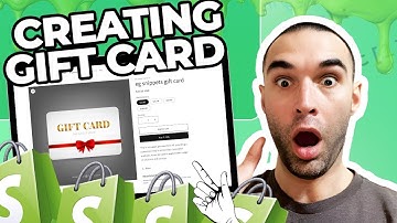 Shopify Gift Cards Tutorial | How To Setup Gift Cards Setup By Step | shopify tutorial 2024