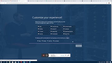 P1 - signing up (Spiceworks)