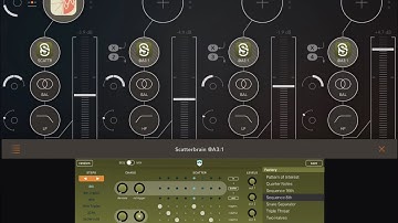 App Scatterbrain Audio Splitter HQ (iPad5 - Zé Osório)