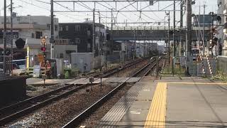 223系2000番台(W19編成)A普通京都方面米原行き　魚住駅入線