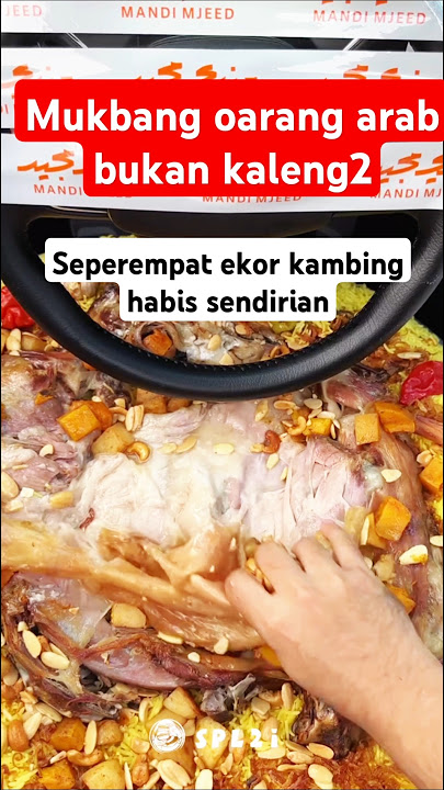 Lagi viral orang arab banyak yg memilih makan di dalam mobil #food #mukbang #kambingguling