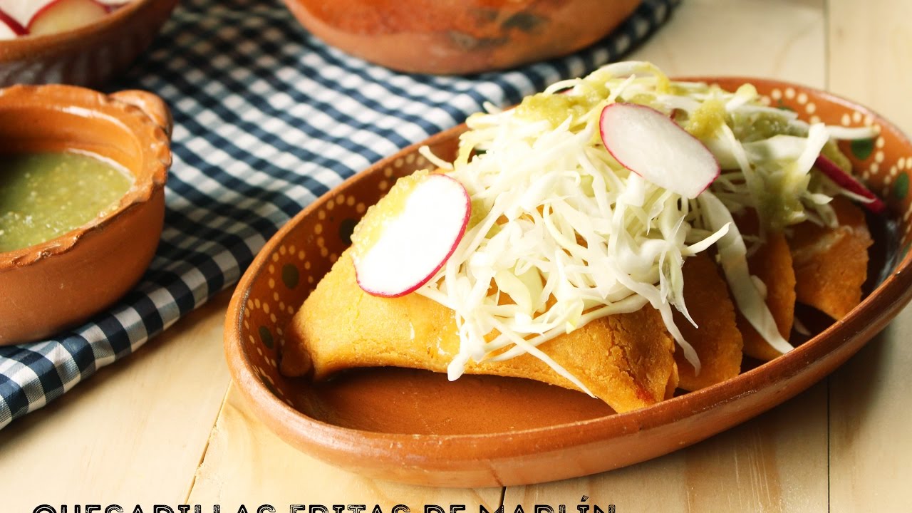 ▷ Quesadillas Fritas de Marlín Ahumado para Cuaresma. Receta + Vídeo