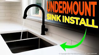How to Install an Undermount Kitchen Sink On a Granite Countertop