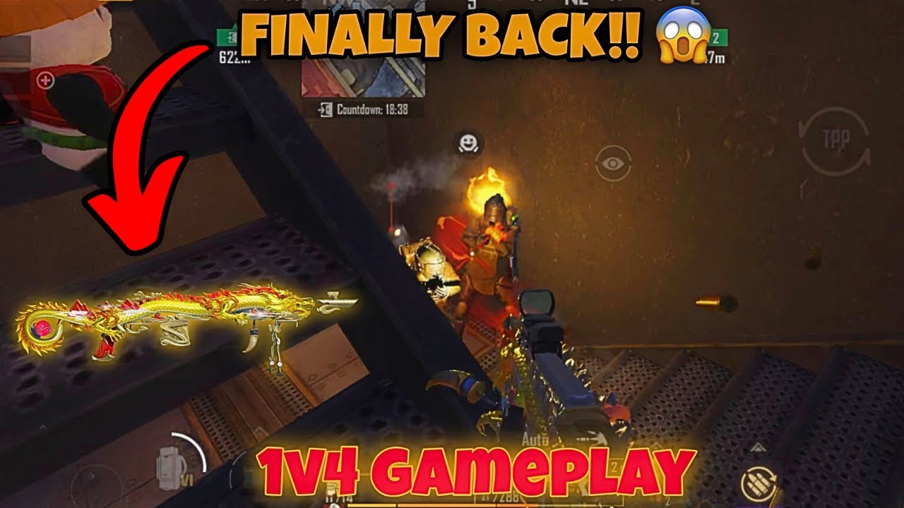 DRAGON MK IS BACK!!🔥1v4 Intense Gameplay🥵