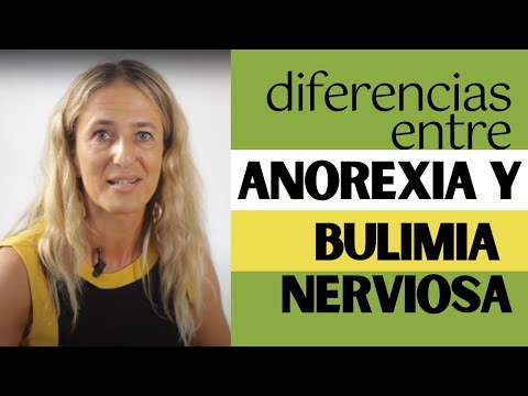 Vídeo: Anorexia Vs. Bulimia: Diferencias, Síntomas Y Tratamientos
