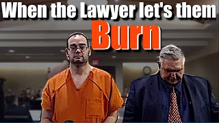 When the Crime is So Bad their Lawyer Let's them Crash