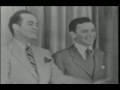 Frank Sinatra & Bob Hope 1950 - Frank's 1st TV appearance