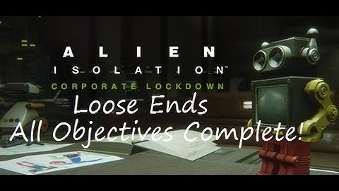 Alien: Isolation - Survivor Mode - Loose Ends (All Objectives!) - XBOX ONE (HD)