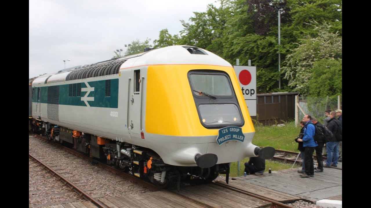 Valenta power - Prototype HST at Rushcliffe Halt 