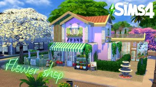 Flower Shop + Apartment | The Sims 4 | NO CC | Stop motion // (Lux)