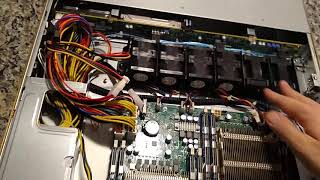 Supermicro 1u server build - X9DRD-LF dual Xeon 2011 - CSE-815 Chassis - Part 3