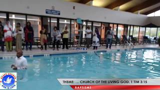 Agape Church Spring Retreat (May 28, 2017) - Baptisms