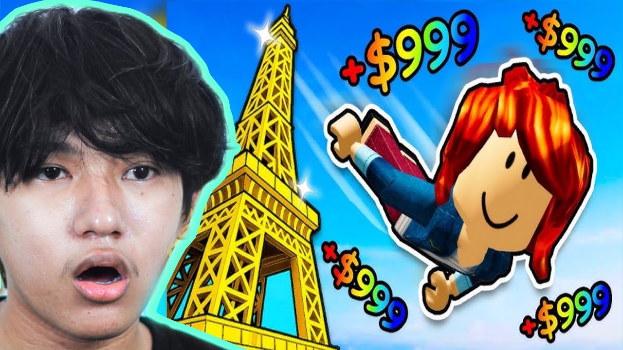 ខ្ញុំលោតពីរអគារខ្ពស់ជាងគេក្នុង Roblox