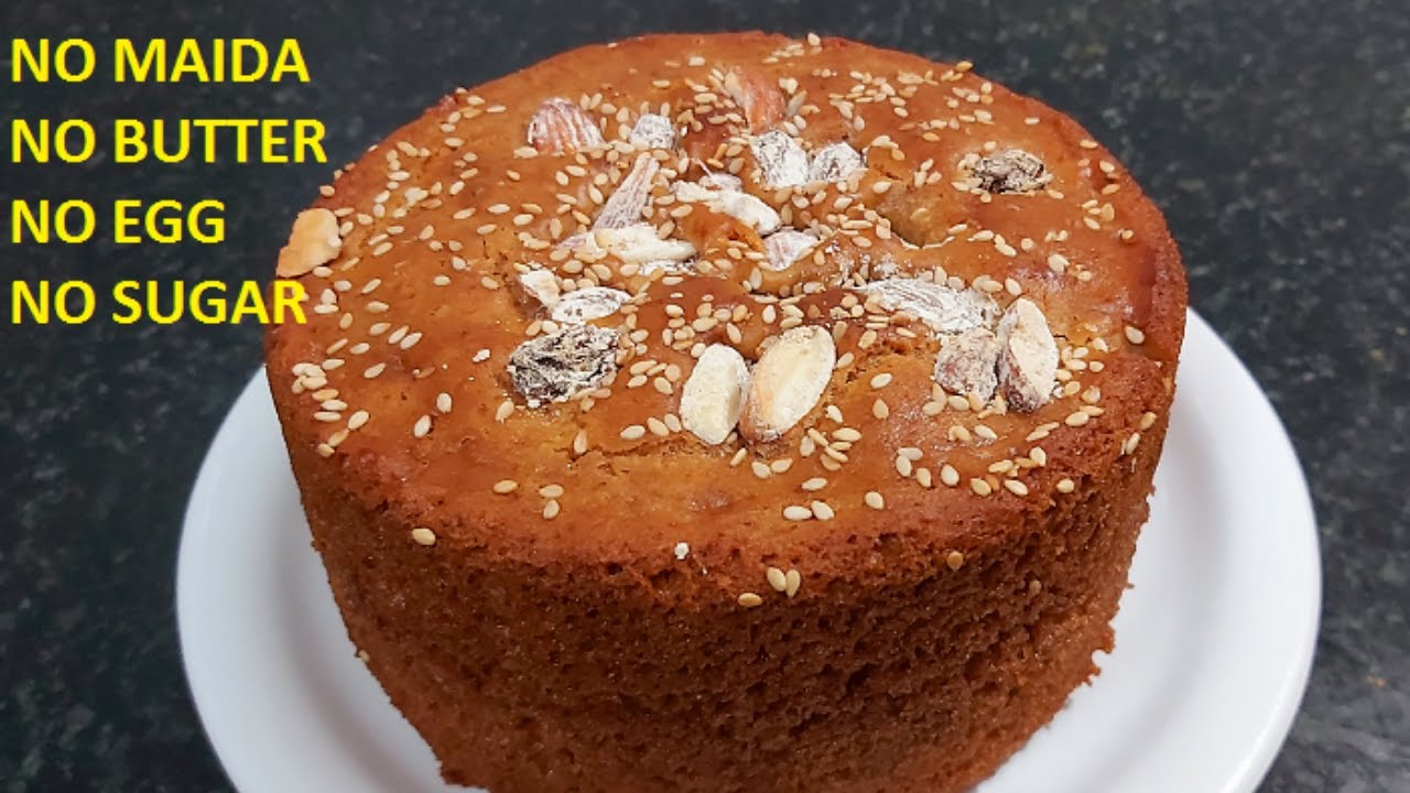 முட்டை வெண்ணெய் வேண்டாம் குக்கர் போதும் பஞ்சு போல கோதுமை கேக்  செய்யலாம் | wheat cake recipe