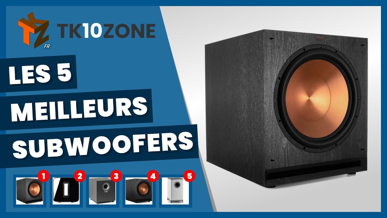 Les 5 meilleurs subwoofers pour le home cinéma, le cinéma maison et la