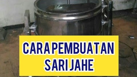 MESIN PENGADUK JAHE INSTAN BAGUS DAN EFISIEN