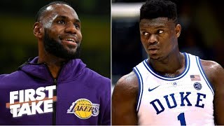 Time for the Lakers to start tanking for a top pick like Zion Williamson – Stephen A. | First Take