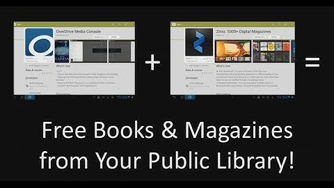 OverDrive + Zinio: FREE Ebooks & Magazines from Public Libraries!