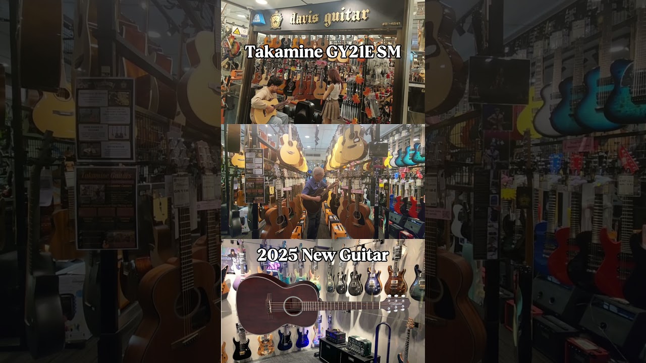 Watch Takamine GY21E SM New Yorker Shape Satin Molasses Electro Acoustic Guitar Demo at Davis Guitar on YouTube Watch Takamine GY21E SM New Yorker Shape Satin Molasses Electro Acoustic Guitar Demo at Davis Guitar on YouTube