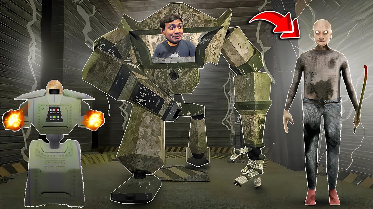 ROBOT ESCAPE FROM GRANNY'S HOUSE GRANNY LEGACY YouTube