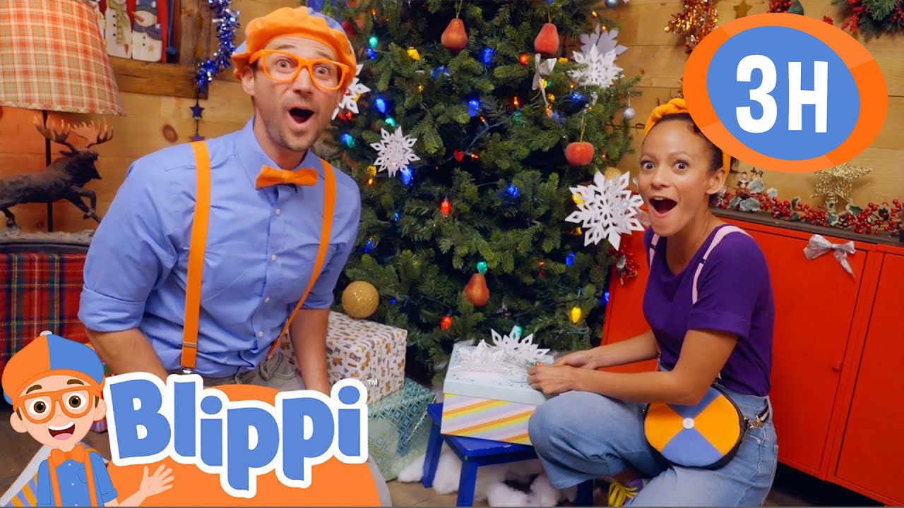 ⁣Blippi and The Holiday Snow Globe - Blippi | Kids Cartoons & Nursery Rhymes | Moonbug Kids