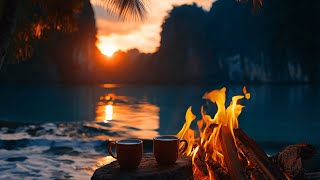 Download Lagu Tranquil Dusk on a Remote Island With Relaxing Ocean Waves \u0026 Campfire Sounds ASMR for Sleep \u0026 Focus MP3 Download Lagu Tranquil Dusk on a Remote Island With Relaxing Ocean Waves \u0026 Campfire Sounds ASMR for Sleep \u0026 Focus MP3