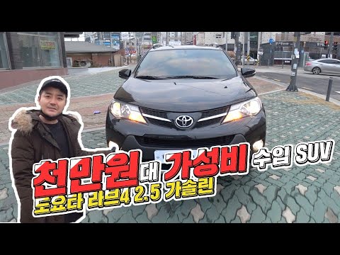 [차알추2] 천만원대 가성비갑 수입SUV RAV4