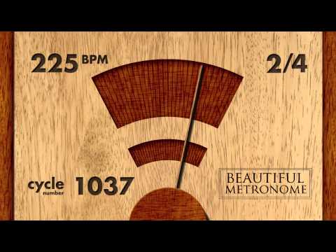 225-bpm-2/4-wood-metronome-hd