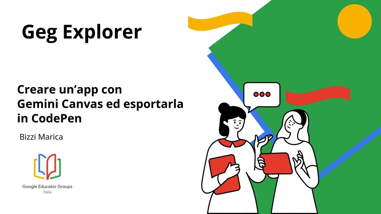 Creare un'app con Gemini Canvas ed esportarla in CodePen