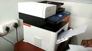 KYOCERA M2040dn Unboxing & Full Installation with Test Print