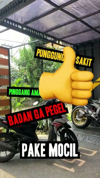 MENDERITA!!!  MOGE (motor gede) VS MOCIL (motor kecil) MENANG PART 01 #short #shorts #parody