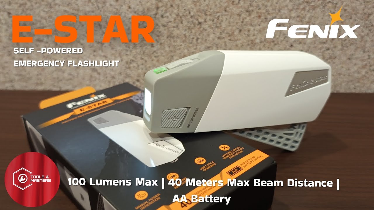 fenix e-star emergency flashlight Versatile EDC Light with UV light and Laser Pointer The Fenix E06R is a versatile EDC flashlight capable of delivering up to 700 lumens and casting light up to 120 yards ‼️FENIX 