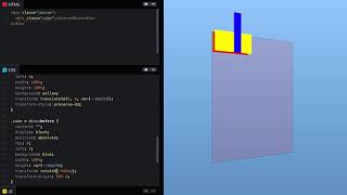 Live coding an ice cream parlor with 3D CSS