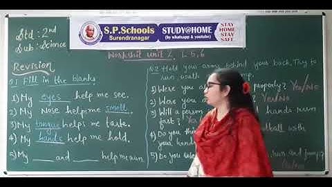 STD 2 CBSE | SCIENCE LEC 27 | S P SCHOOL SURENDRANAGAR