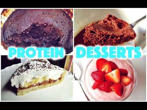 || 3 PROTEIN DESSERT RECIPES || HERFOX11 ||