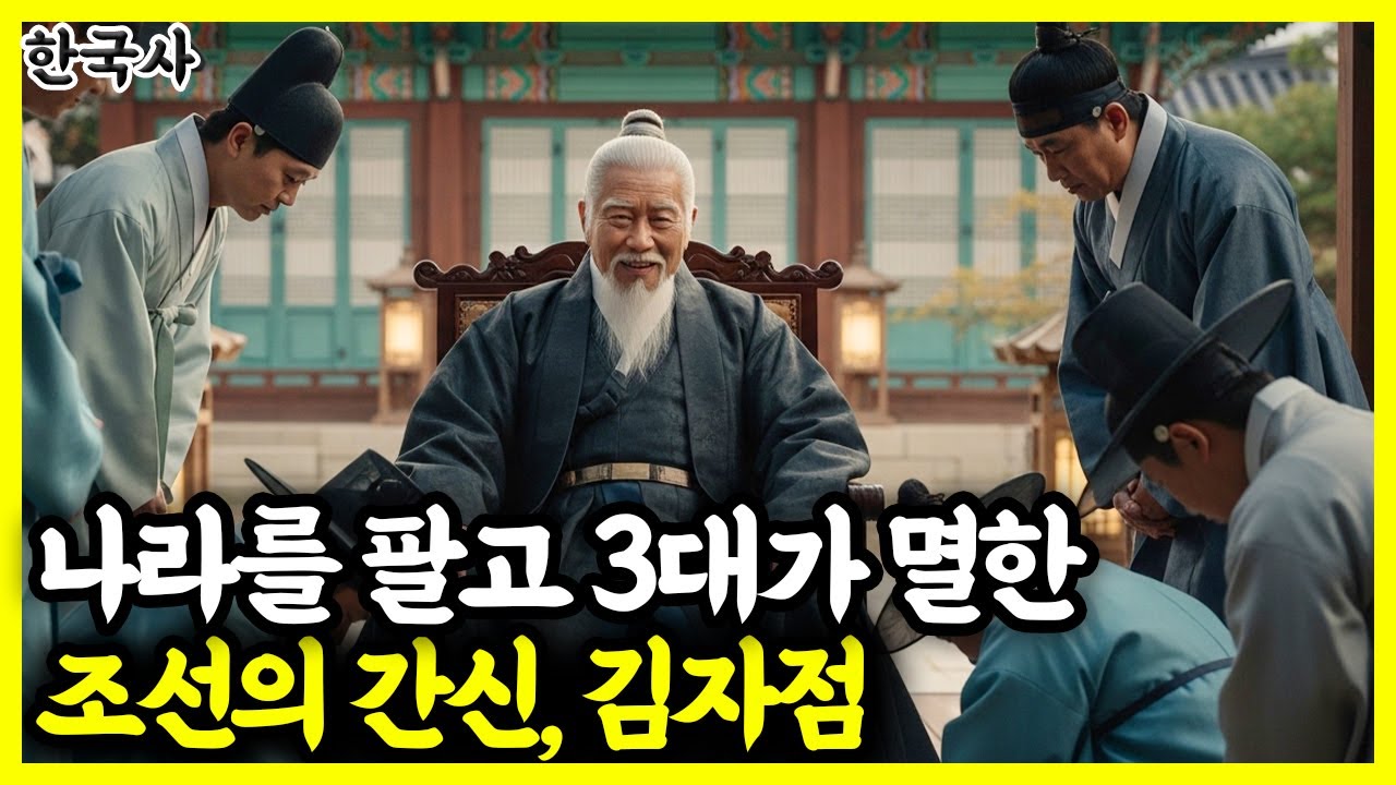 《한국사》조선의 간신 김자점, 나라를 3번 배신하고 능지처참 당한 이유 l 역사 인물 l 조선시대 l 야사