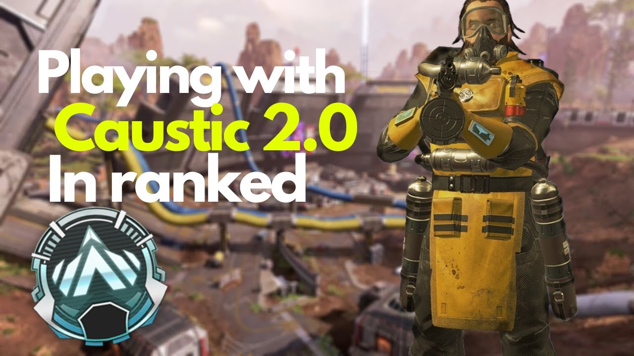 Playing with Caustic after his Buff! (Apex Legends PS4) - YouTube