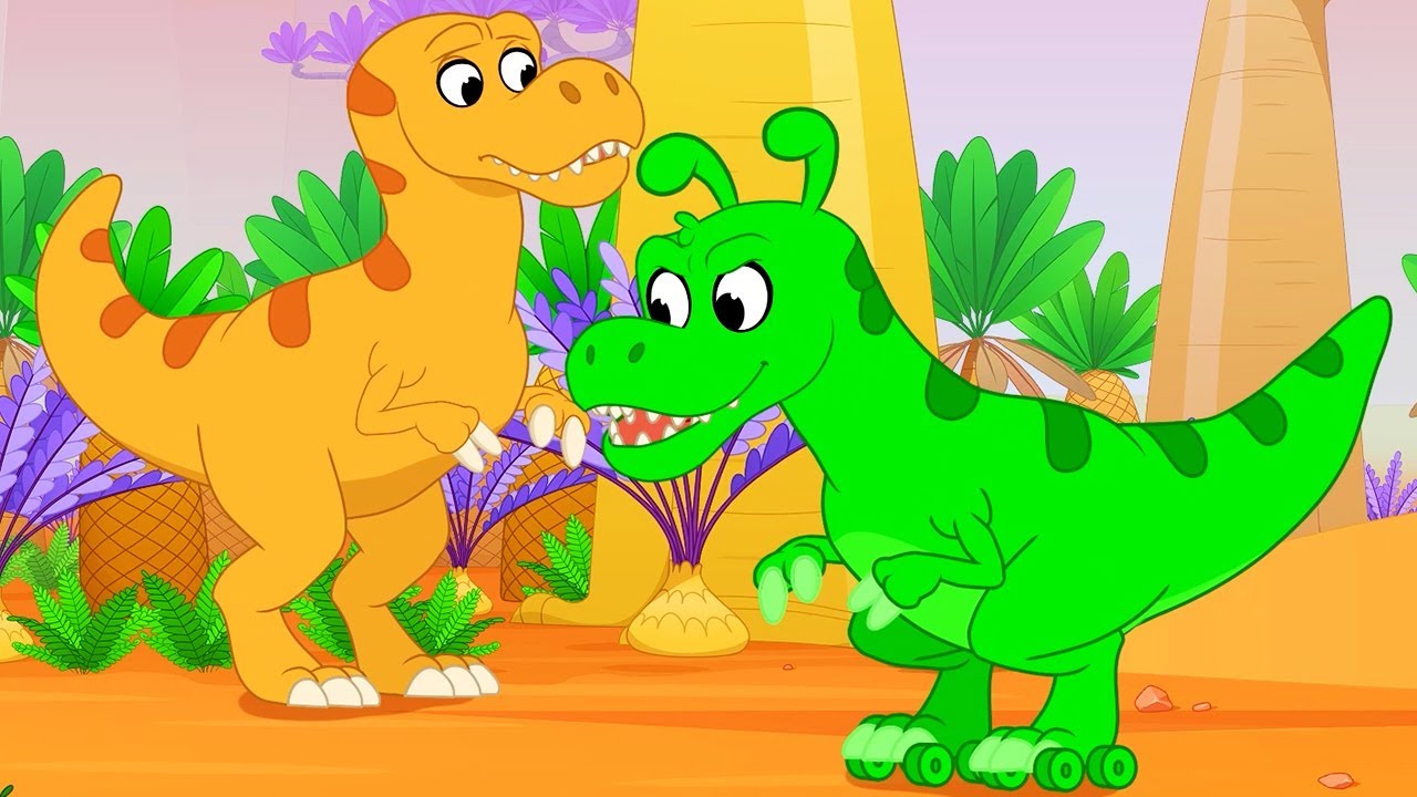 Morphle vs Orphle - Dinosaurs, T Rex's and more | Cartoons for Kids | My Magic Pet Morphle