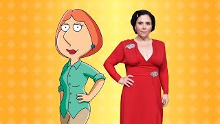 Alex Borstein doing Lois Griffin's Voice In Person | Family Guy