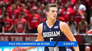 Kyle Collinsworth talks BYU Hoops news and expectations for Kevin Young