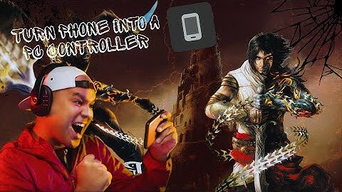 🎮 Turn Your Phone Into an Xbox Controller — Touch (PC) + Prince of Persia Test