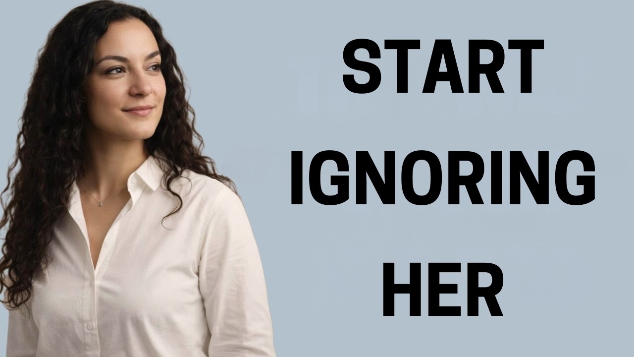 The Art And Dark Psychology Of Ignoring A Woman | Female psychology