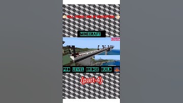 /buil the bridge in part🌉|part-4|#minecraft #minecraftnoobprohacker #minecraftindia #gaming