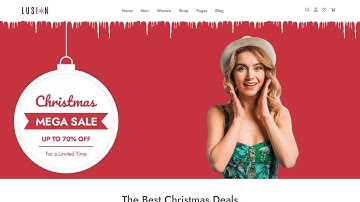 Create E-Commerce Website Template in HTML and CSS || Website Template || HTML CSS Projects || 2022