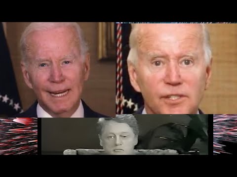 The Several Different faces of Joe Biden, voice change too