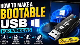 How to Create a Bootable USB Using Rufus + Download Any Windows ISO (Step-by-Step)