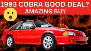 1993 FOXBODY MUSTANG SVT COBRA GOOD PRICES STILL OUT THERE? by 417 FOX 1,227 views 11 months ago 9 minutes, 52 seconds