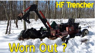 HF Trencher plain old worn out