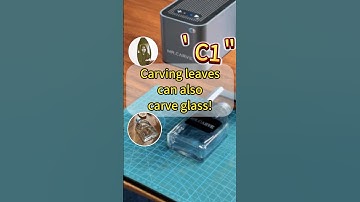 Engrave an exclusive logo on the glass.#diy #laser #laserengraving #glass #personalized